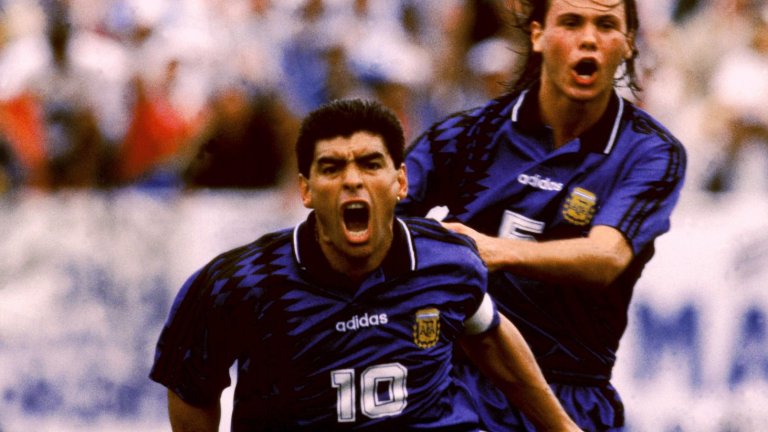 "Отрязаха ми краката": Как Марадона се сбогува с Аржентина точно преди мача с България на САЩ '94