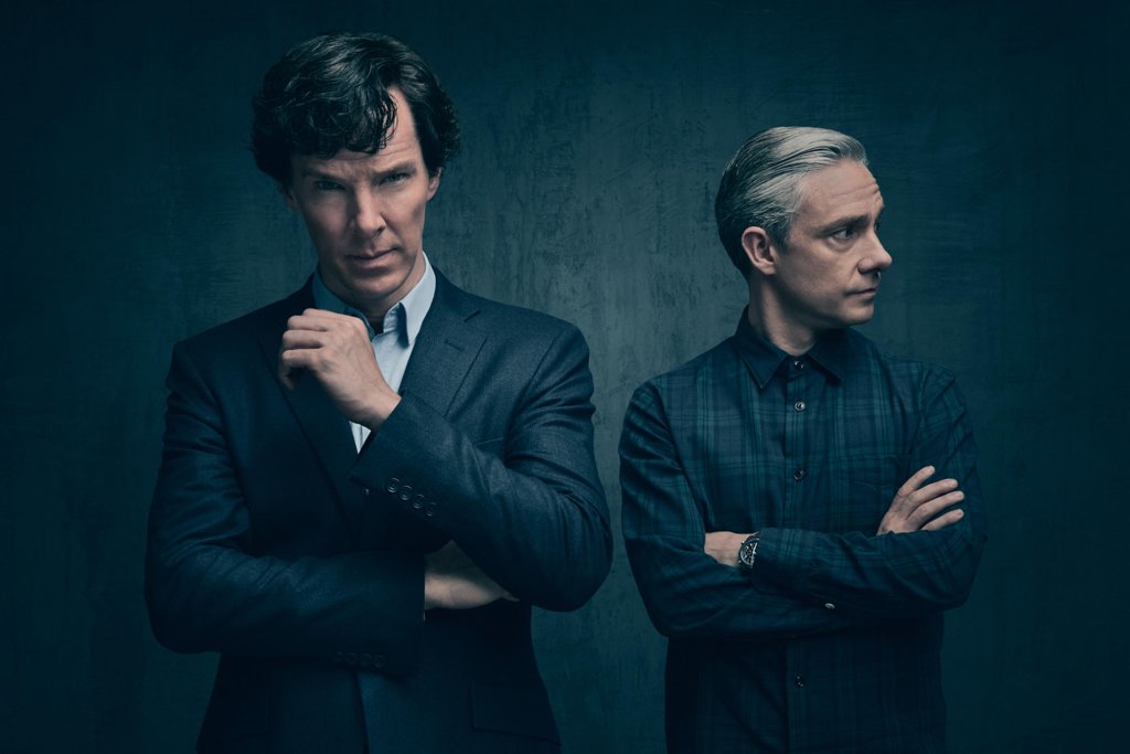 \"SHERLOCK \" 
2010 - сега 
Любимият ни детективски екип! Много умен сериал.