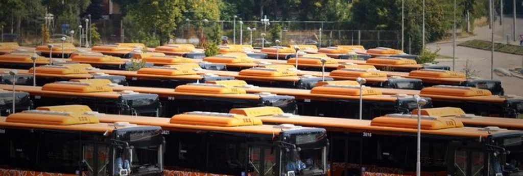 70 нови автобуса за градския транспорт в София