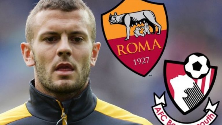 Джак Уилшър не е бил пуснат да се присъедини към Войчек Шчесни в Рома