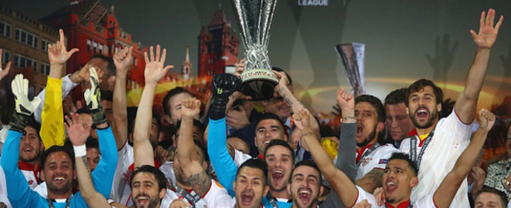 Севиля победи Ливърпул с 3:1 на финала в Лига Европа, игран на стадион "Санкт Якоб Парк" в Базел, Швейцария. Това бе рекорден трети пореден триумф в турнира за испанския тим и общо пети за него.