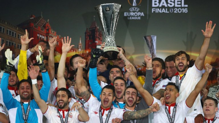 Севиля победи Ливърпул с 3:1 на финала в Лига Европа, игран на стадион "Санкт Якоб Парк" в Базел, Швейцария. Това бе рекорден трети пореден триумф в турнира за испанския тим и общо пети за него.