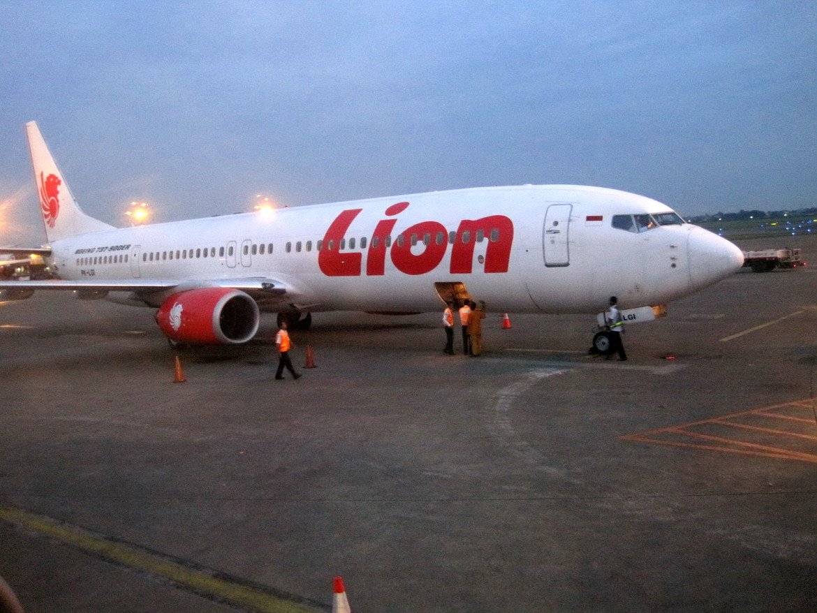 Boeing 737 Max на lion Air