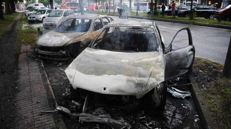 Десетки коли бяха унищожени при погромите