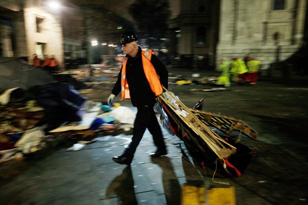 Occupy London - The End