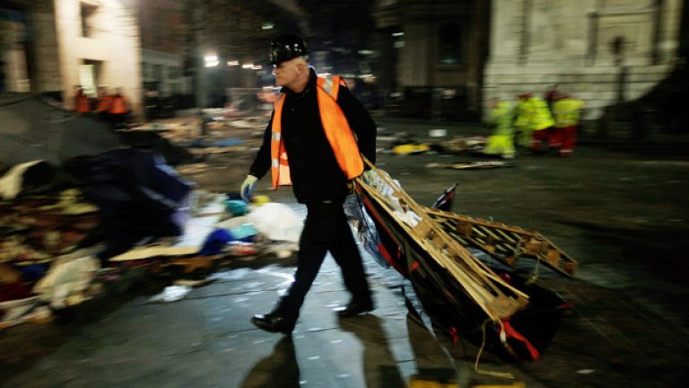 Occupy London - The End
