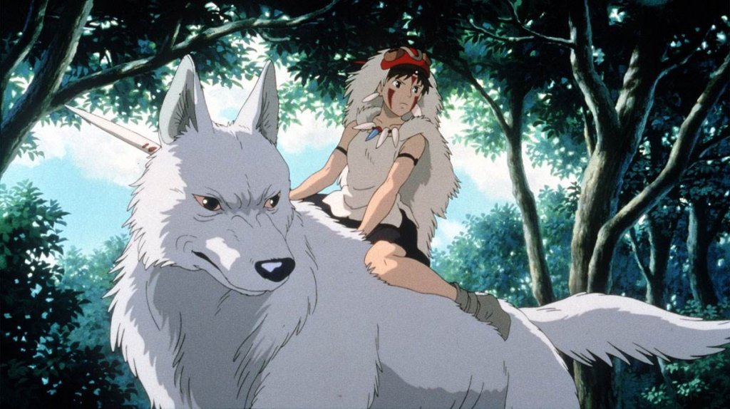 Princess Mononoke / "Принцеса Мононоке" 
Някои анимации от детството си заслужава да се припомнят, а в Netflix има изобилие от великолепните филми на японското студио "Гибли". "Принцеса Мононоке" обаче има един специфичен, отличаващ чар, заради който реално се спряхме точно на него. Тук главен герой е младият принц Ашитака. По времето на господарите самураи той живее в едно откъснато от света село. Когато селото е нападнато от огромен горски дух, превърнал се в демон, принцът е ранен с прокълната рана, която ще превърне и него самия в демон. Така той трябва да напусне дома си и да тръгне по света, за да потърси какво е превърнало духа в демон. Това, на което попада, е битката между човек и природа, по средата на която се намира и легендарната принцеса Мононоке.