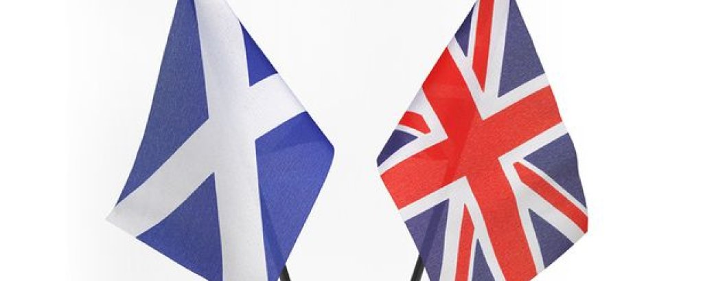 Scottish-independence-referendum-flags