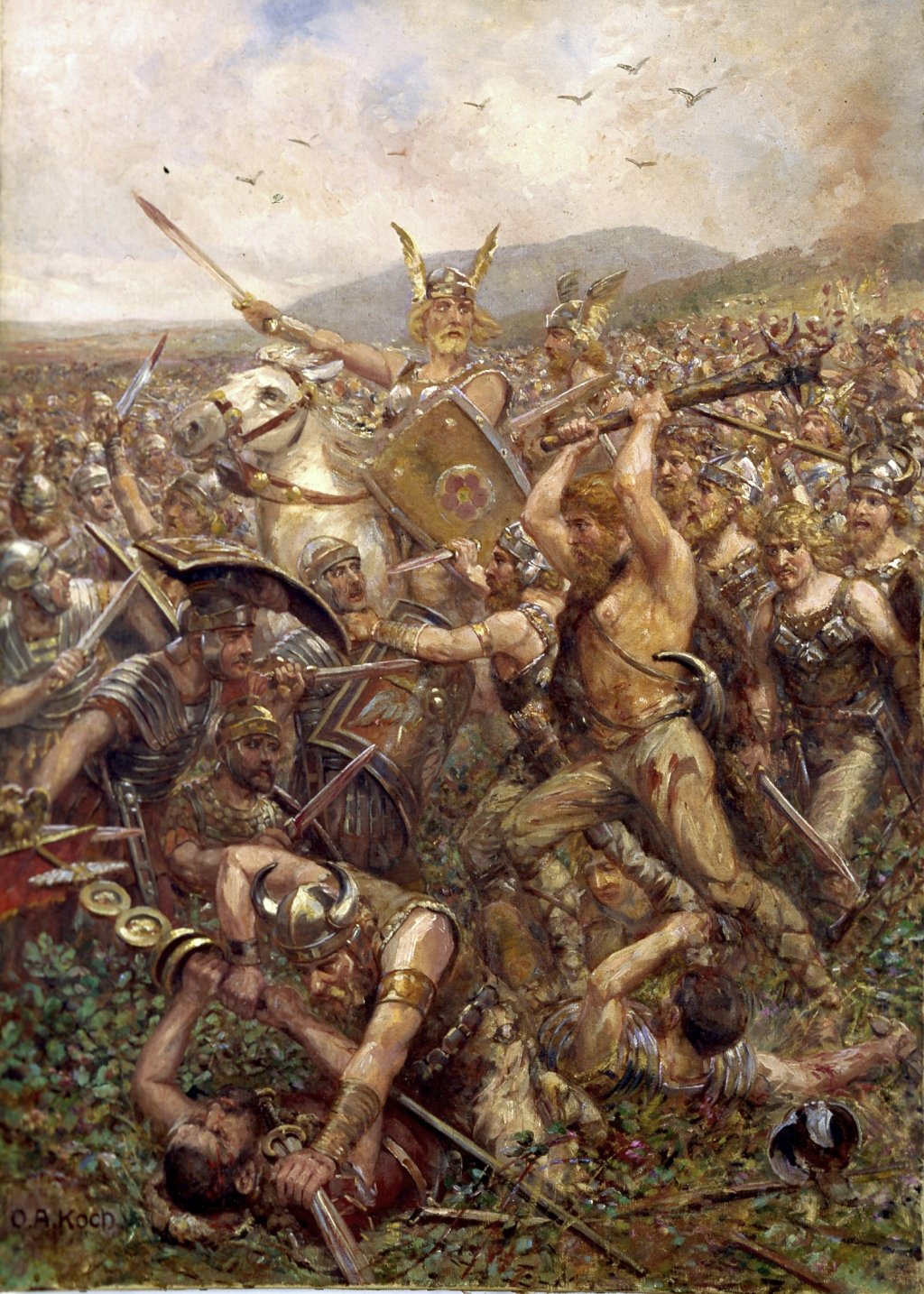 Otto_Albert_Koch_Varusschlacht_1909