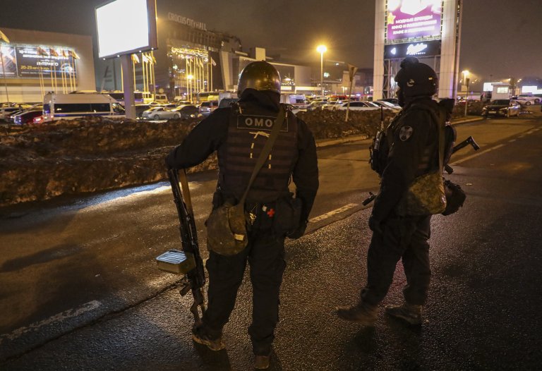 В руската столица бяха отменени всички публични събития от съображения за сигурност, а властите все още са в режим на екстремна ситуация.