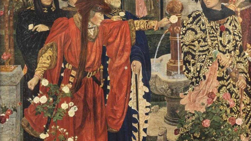 Plucking_the_Red_and_White_Roses,_by_Henry_Payne