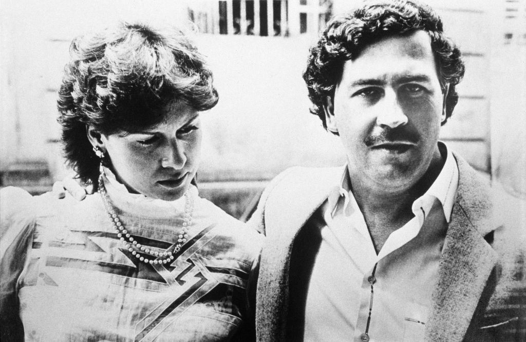 Pablo Escobar et son épouse en 1983