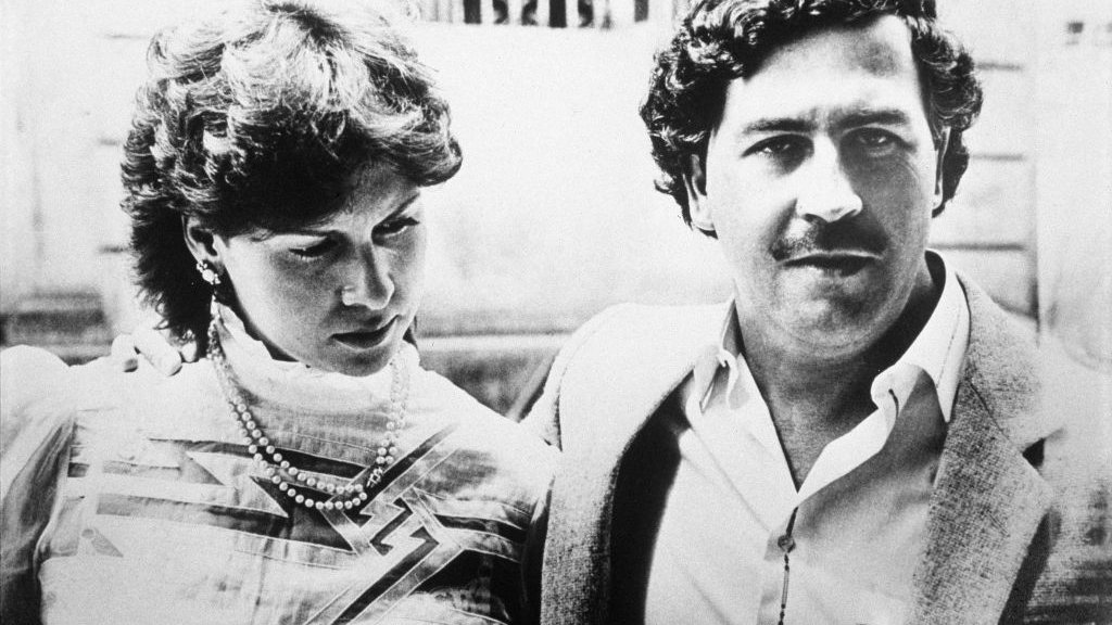 Pablo Escobar et son épouse en 1983