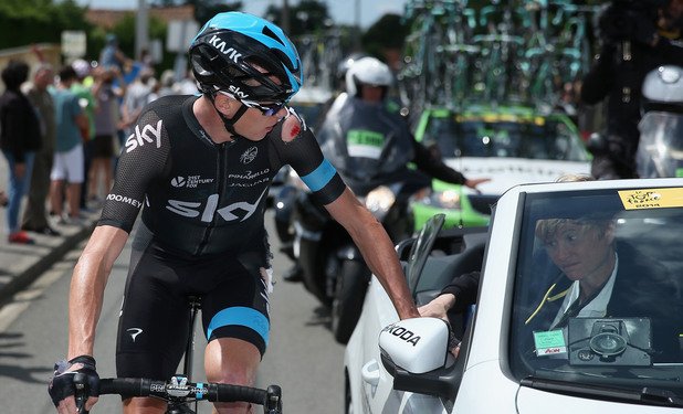 2. Крис Фруум, Тур дьо Франс 2014 г.
След като спечели тура през 2013-а, Фруум падна по време на петия етап година по-късно и контузи китката си. „Не мога да повярвам, това е шокиращо“, каза Фруум тогава. Британецът обаче се завърна победоносно тази година и спечели тура за втори път.