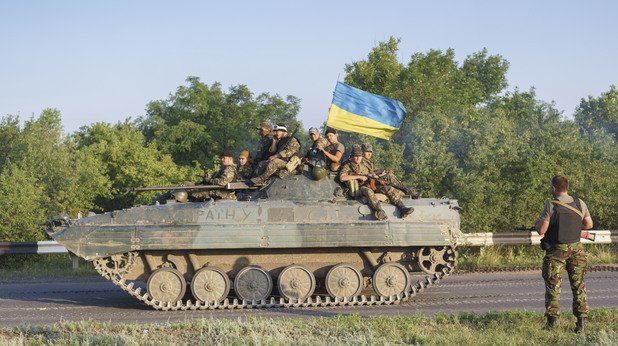 Артилерия води битката за Донецк