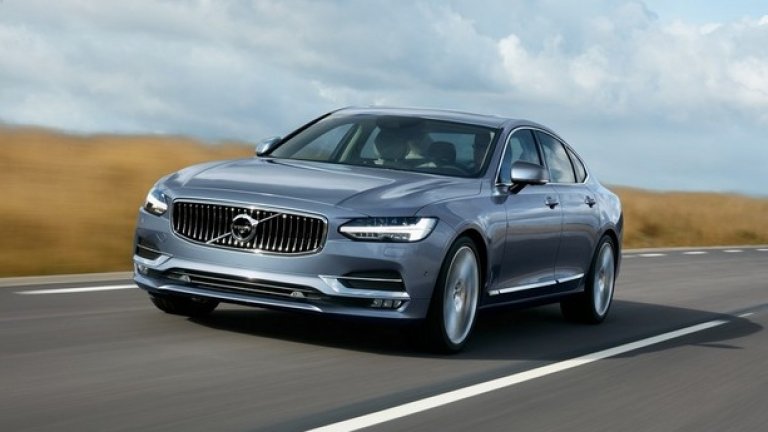 Първата поява на новия Volvo S90 на голям автомобилен салон ще е в Детройт през януари