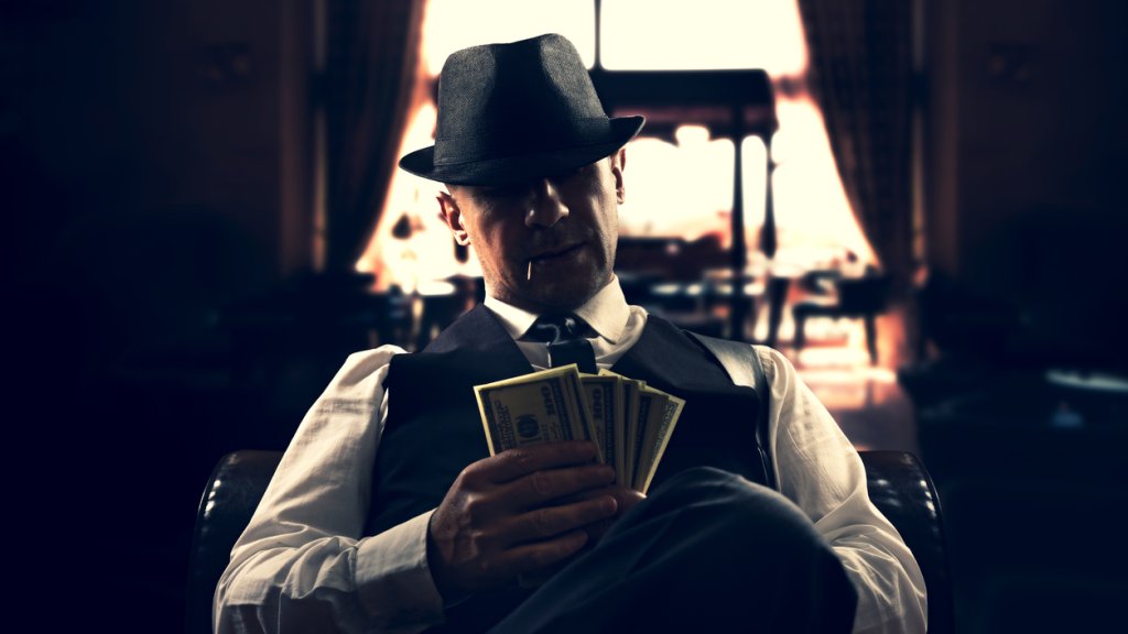 Italian mafia gangster