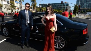 Audi Arrivals At The 64th Primetime Emmy Awards
