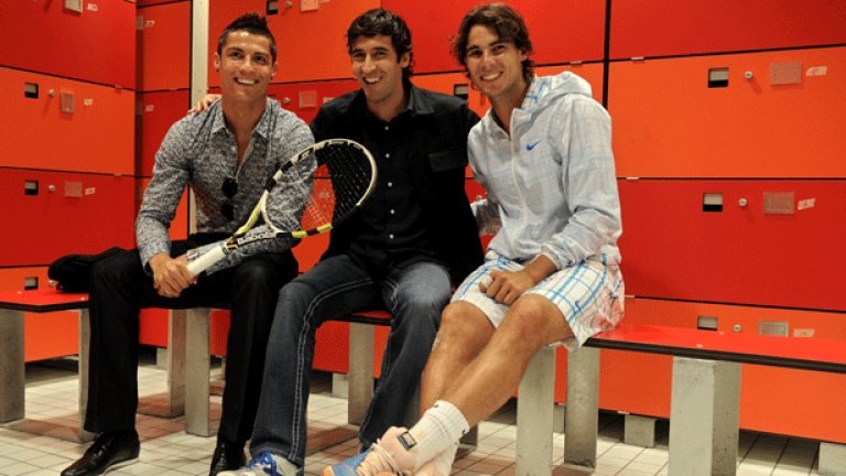 "Близо съм до възможността да победя Рафаел Надал на тенис", хвали се Кристиано Роналдо