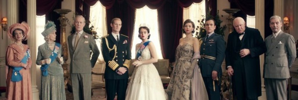 „The Crown” 
Сериалът беше отличен със „Златен глобус” за най-добра драма, като и Клеър Фой взе награда за ролята си. Епизодите разглеждат ранните години от управлението на кралица Елизабет II. След финала на първи сезон се очаква да бъде заснет и втори. 
