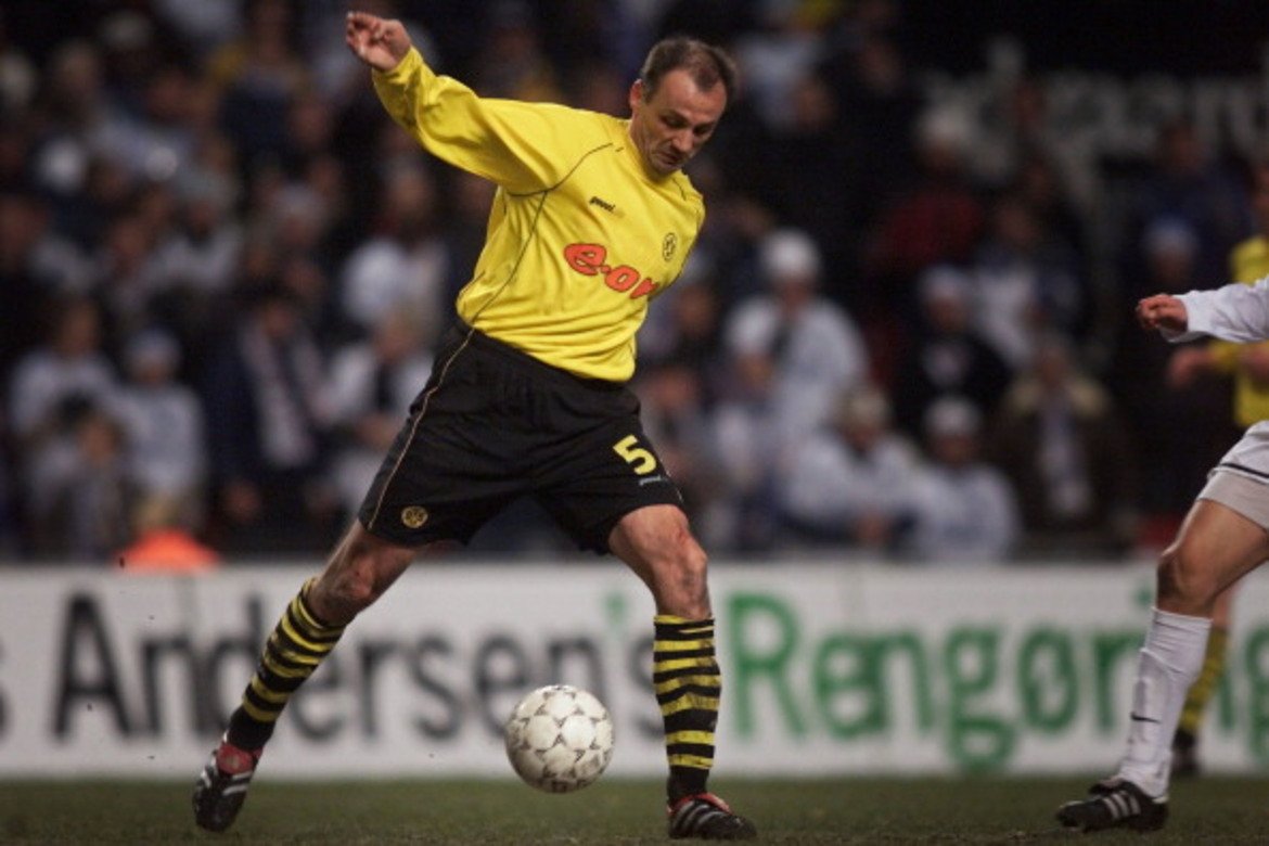 
Юрген Колер
Дойде в Дортмунд от Ювентус през 1995 г. Игра до 2002 г., след което бе наставник на младежкия национален отбор на Германия.