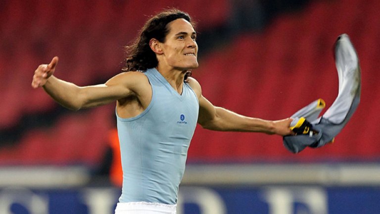 Най-добрият играч в Италия според гласуването на феновете - уругваецът Единсон Кавани от Наполи