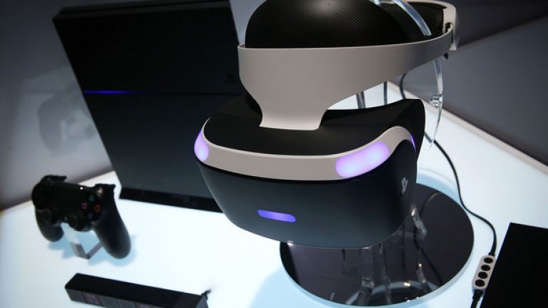 Playstation VR ще въведе виртуалната реалност и за игралните конзоли, докато VR сетовете на HTC и Oculus са PC ориентирани