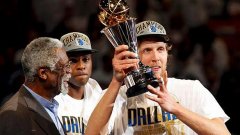 Играчите на Далас Мавърикс спечелиха титлата в НБА за първи път в историята на клуба