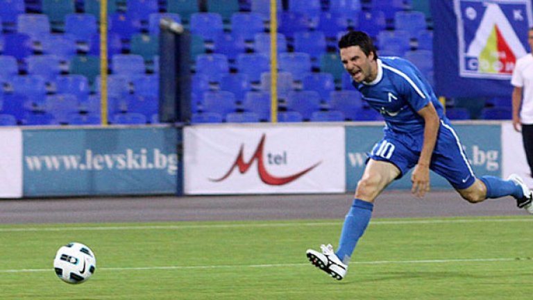 Христо Йовов е известен като Бижутера неслучайно. Неговият гол през 2005-а донесе последната победа на Левски над отбор-шампион на Европа. 1:0 над Марсилия на "Герена".