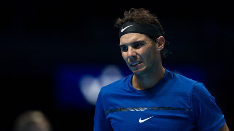 Надал беше водач в групата на Григор Димитров, а на негово място като резерва ще влезе Пабло Кареньо Буста.