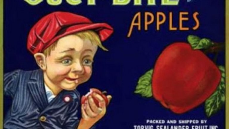 Явно ябълките са доста вредна храна. Това обяснява и защо малкият е недохранен и с жълт цвят на кожата