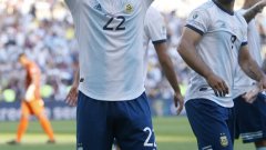 Ранният гол на Лаутаро Мартинес улесни мача за аржентинците