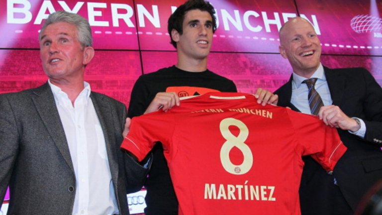 Хави Мартинес (от Атлетик Билбао през 2012-а)
Трансферът на Мартинес бе показен за политиката на Байерн отново да влага солидни суми в първия отбор. Баварците надцакаха редица европейски грандове за подписа на испанеца, който вече влиза в шестия си сезон за клуба.
