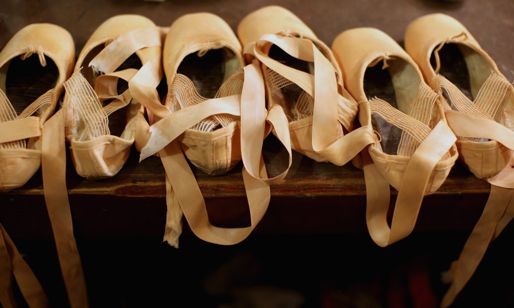 Dancers From The Scottish Ballet Prepare For The Christmas Season