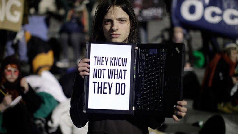 "Окупирай Уолстрийт" окупира само новините