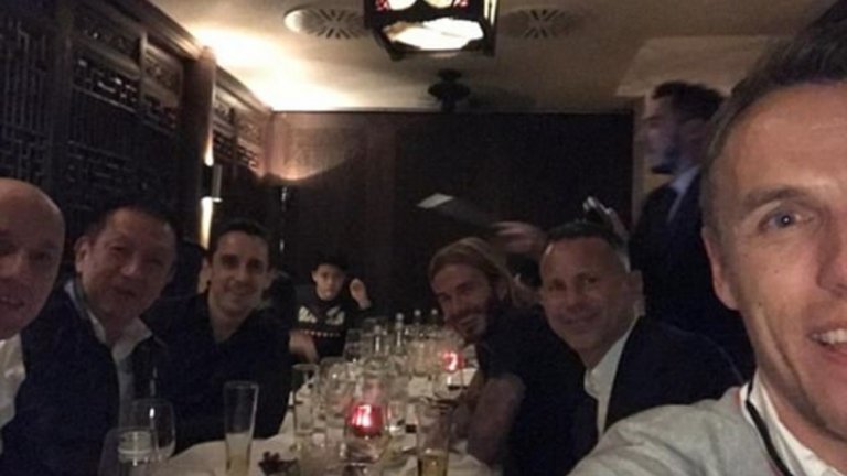 От великолепната шесторка отсъстваше само Пол Скоулс.