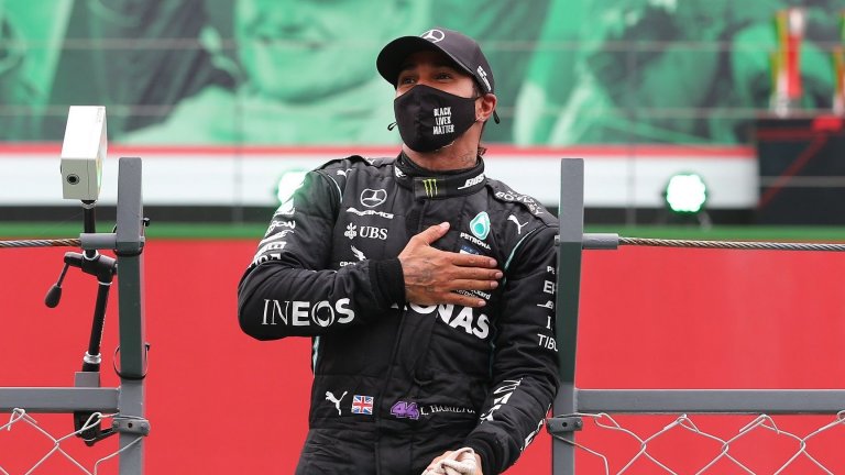 Хамилтън задмина Шумахер!