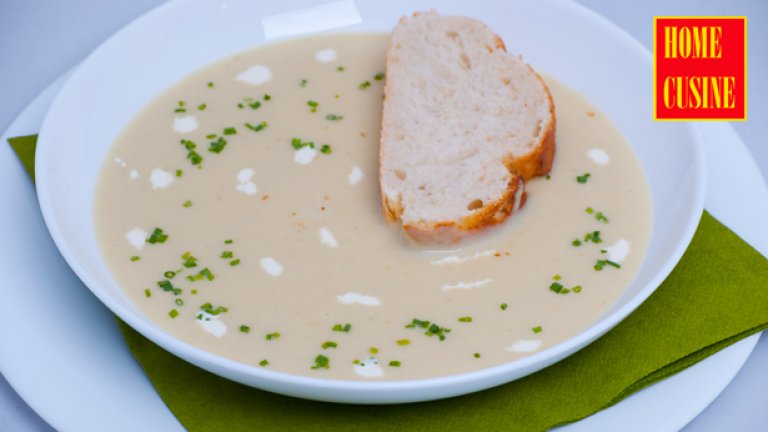 Студена зеленчукова супа "Вишисоаз"