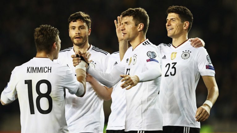 Германия крачи уверено към Мондиал 2018