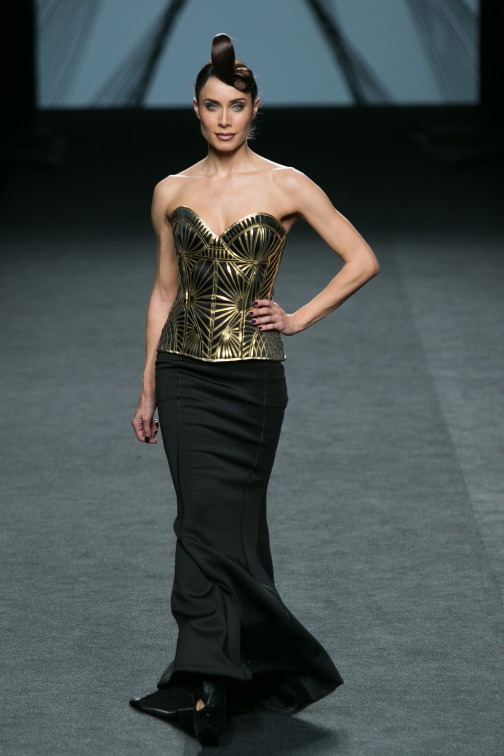 Пилар Рубио на модния подиум