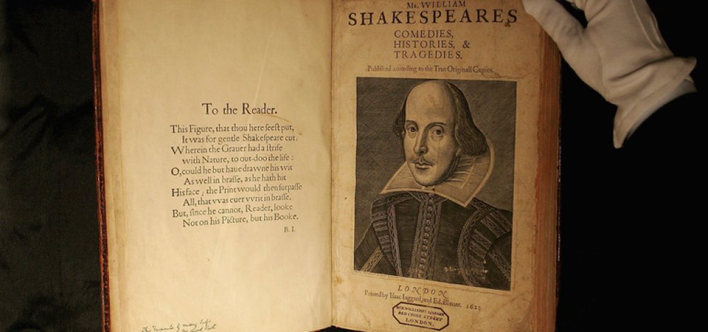 Shakespeare's First Folio Edition To Be Sold