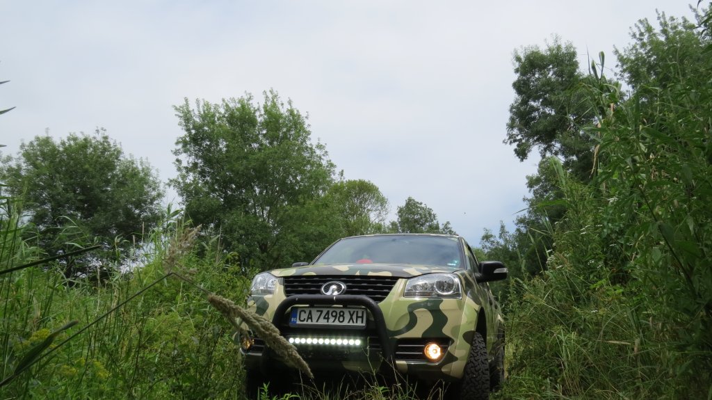 В джунглата край река Караагач Hunter е машина, която ще ви кара да се чувствате сигурно