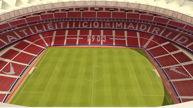 Атлетико показа как ще изглежда новият стадион