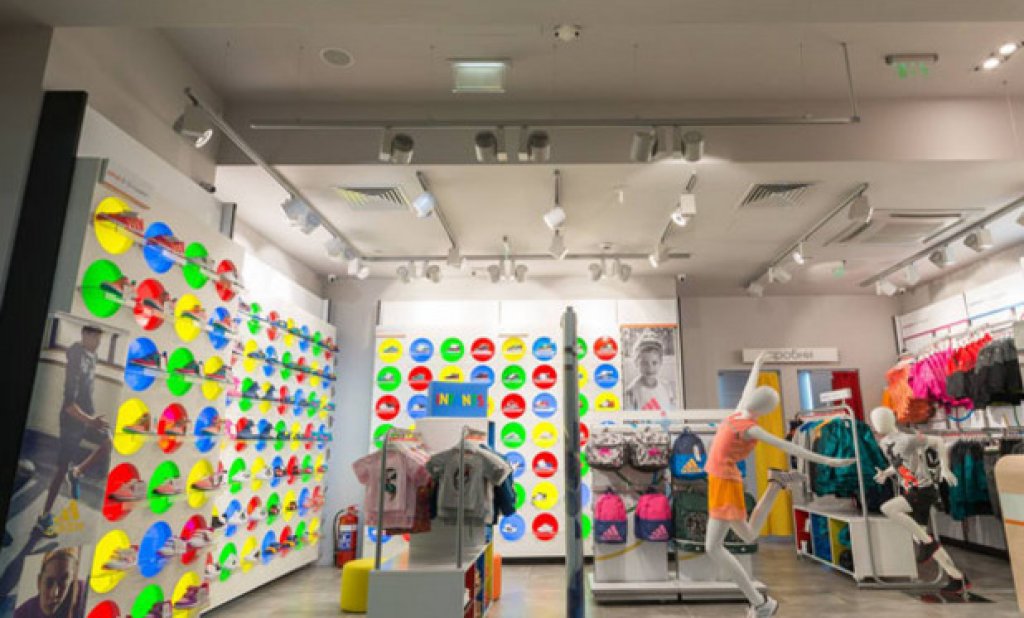 Новият детски adidas свят се намира в Сердика Център