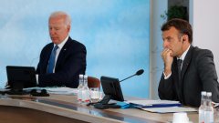 Президентите Макрон и Байдън ще се срещнат октомври, за да изгладят противоречията относно AUKUS
