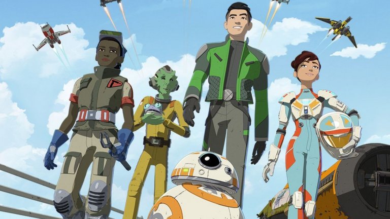Star Wars Resistance - 7 октомври
Да, "Дисни" възприема "Междузвездни войни" като дойна крава, от която може да изкопчи възможно най-много. Никой не си прави илюзии по темата. И все пак новата анимация по сагата звучи сравнително интересно. Събитията се случват десетилетия след "Завръщането на джедаите" и около 6 месеца преди случващото се в "Силата се пробужда". Съпротивата все още тепърва разбира за мощта на Първия ред, а младият пилот Касуда Сионо е изпратен като шпионин в редиците на врага, за да прецени колко голяма е заплахата. Героите на сериала са нови, но ще има и периодични появи на вече познати персонажи като По Дамерън или капитан Фазма, които са ключови лица и в най-новата трилогия от "Междузвездни войни". Друг герой обаче ще има ключова роля в сериала - дроидът BB-8.
