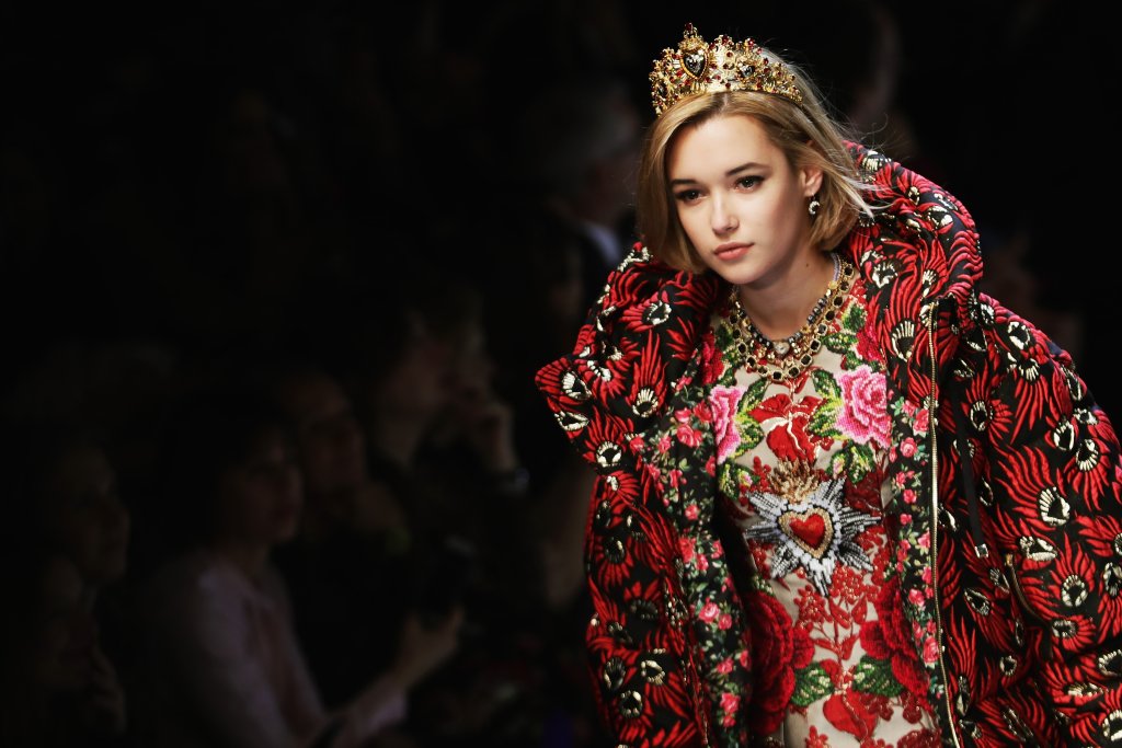 Dolce & Gabbana  ревю по време на седмицата на модата в Милано