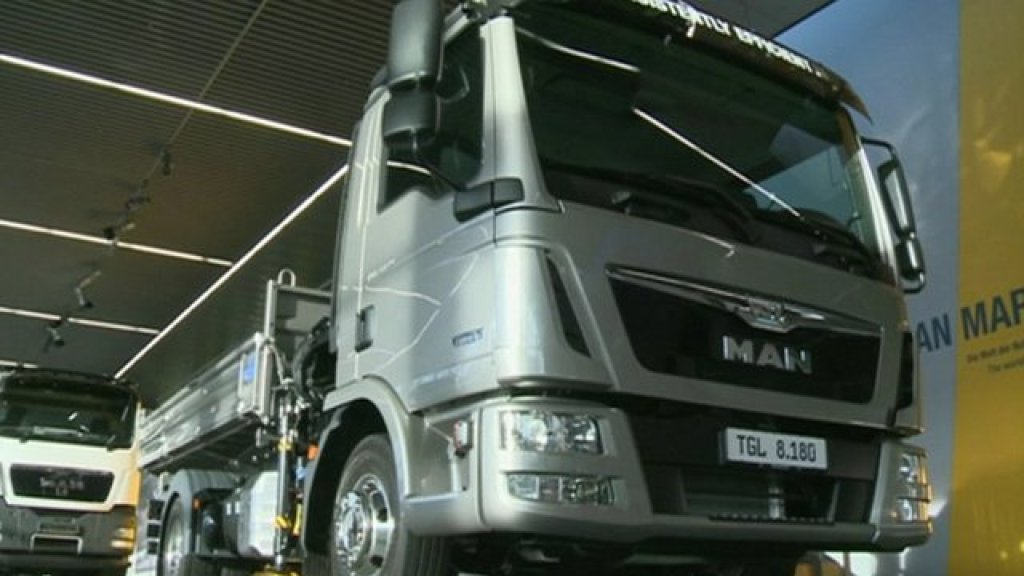 man truck