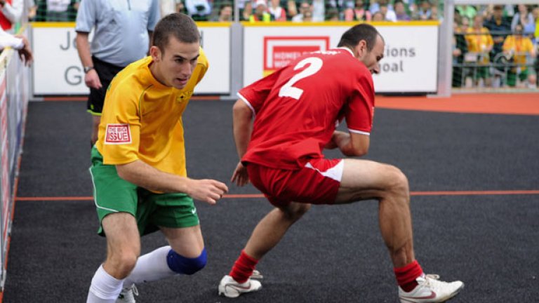 Догодина България може би все пак ще участва в голям турнир по футбол - световното първенство за бездомници