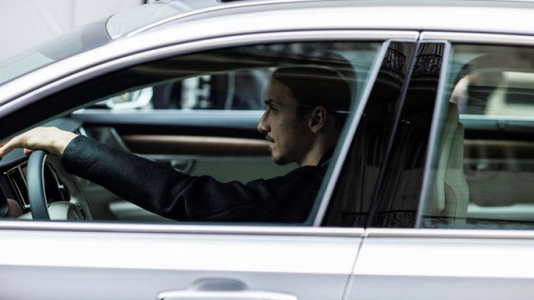 Златан Ибрахимович е лицето в новата реклама на Volvo V90